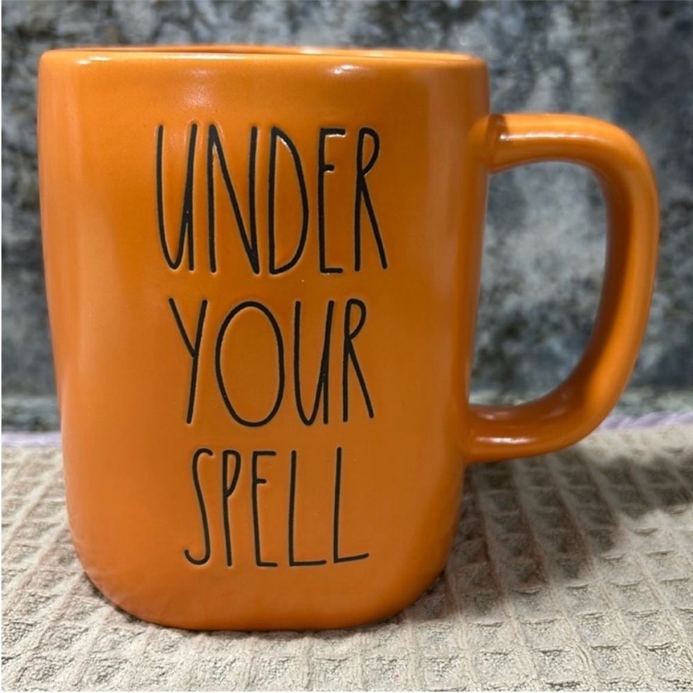 NWT Rae Dunn “UNDER YOUR SPELL” 16 oz Halloween Mug